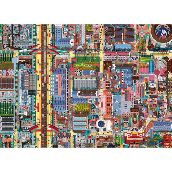 Puzzle Cloudberries Crossroads 1000 peças