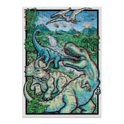 Puzzle de Dinossauros Cloudberries com Efeito 3D 500 Peça