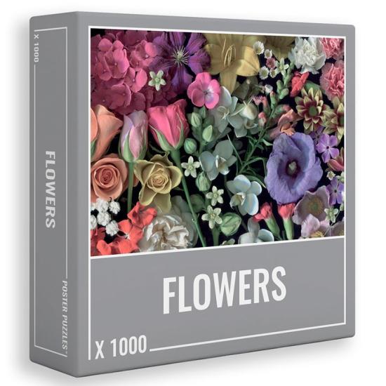 Puzzle de 1.000 peças de flores de amoras silvestres