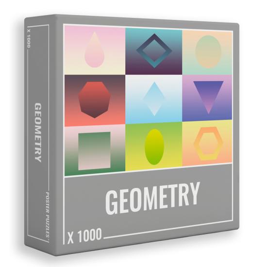 Puzzle de geometria Cloudberries 1000 peças