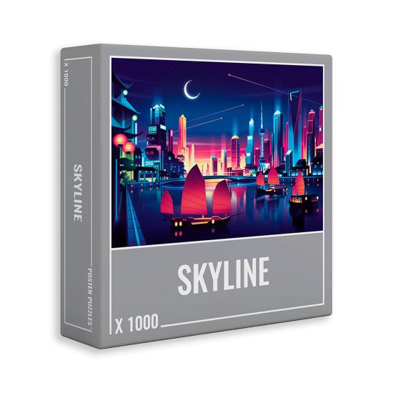 Puzzle Cloudberries Skyline de 1.000 peças