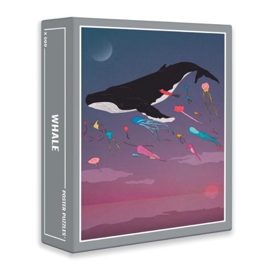 Puzzle de 500 peças de baleia Cloudberries