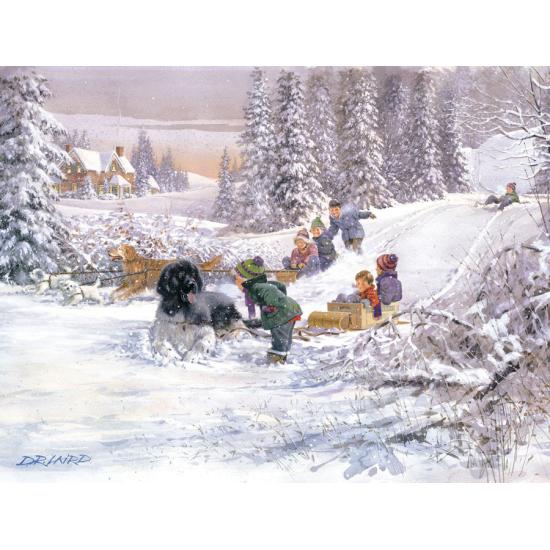 Puzzle Cobble Hill agora não emparelhe 500 peças