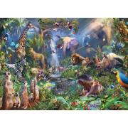 Puzzle Cobble Hill Jungle Animals 1000 Peças