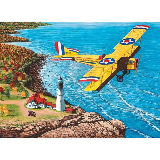 Puzzle de avião Cobble Hill Bennett Barnstorming 1000 peç