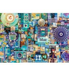 Puzzle Cobble Hill Azul 1000 Peças