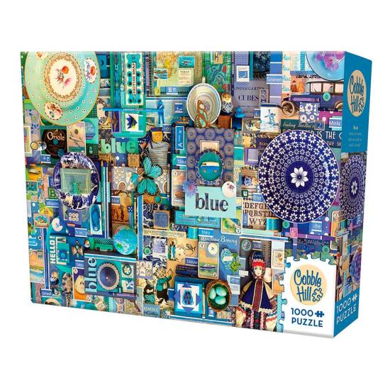 Puzzle Cobble Hill Azul 1000 Peças