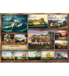 Cobble Hill Ships por Thomas Chambers Puzzle de 1000 peça
