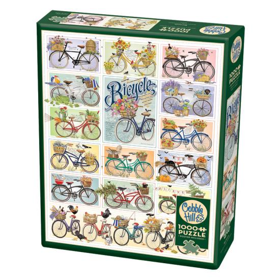 Puzzle de 1.000 peças para bicicletas de Cobble Hill Puzzle de 1.000 peças para bicicletas de Cobble Hill