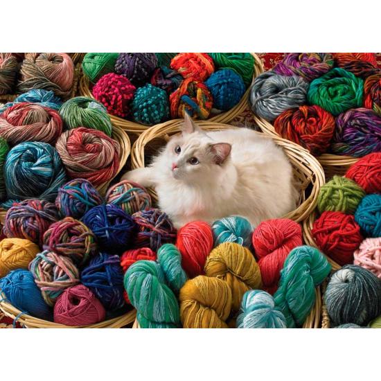 Puzzle de bola de pelo de 1000 peças Cobble Hill