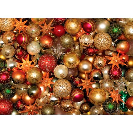 Puzzle Cobble Hill Enfeites de Natal 500 peças XXL