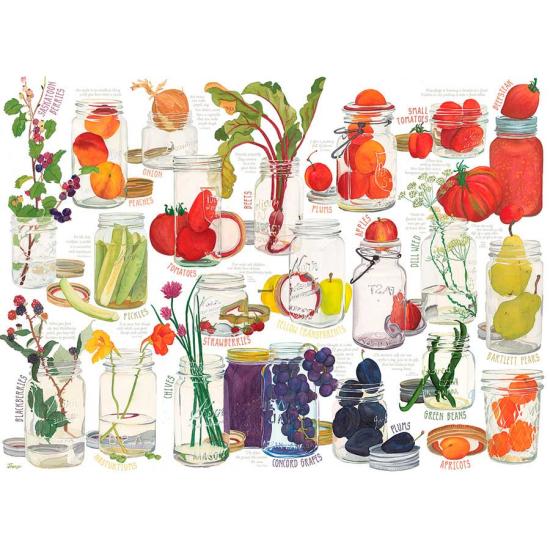 Puzzle de potes de conserva Cobble Hill 1000 peças