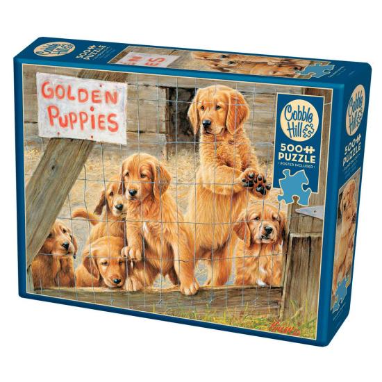 Puzzle XXL Cobble Hill Golden Cubs 500 peças