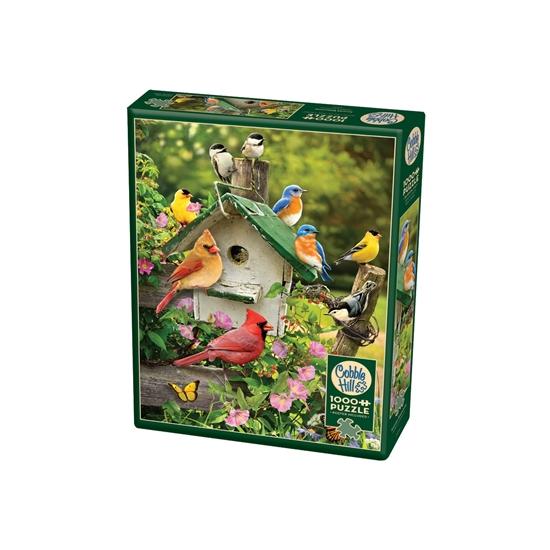 Puzzle Cobble Hill Summer Birdhouse 1000 peças