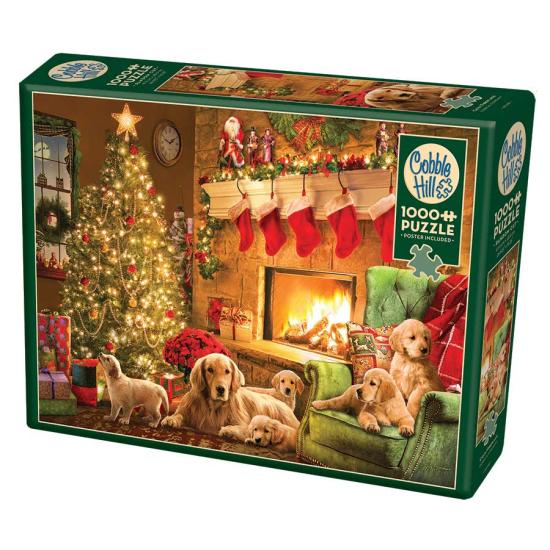 Puzzle de Natal Cobble Hill Lareira 1000 Peças Puzzle de Natal Cobble Hill Lareira 1000 Peças