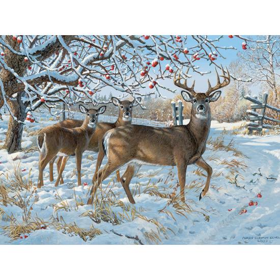 Puzzle Cobble Hill Veado no Inverno 500 Piece XXL