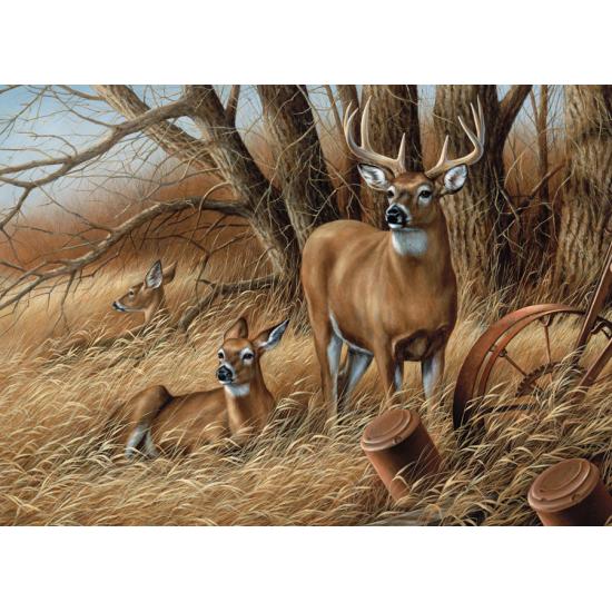 Puzzle Cobble Hill Deer in the Wild 1000 peças Puzzle Cobble Hill Deer in the Wild 1000 peças