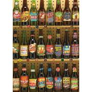 Puzzle coleção Cobble Hill de cervejas americanas 1000 pe