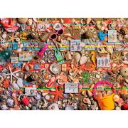 Puzzle de colagem de praia de Cobble Hill 1000 peças