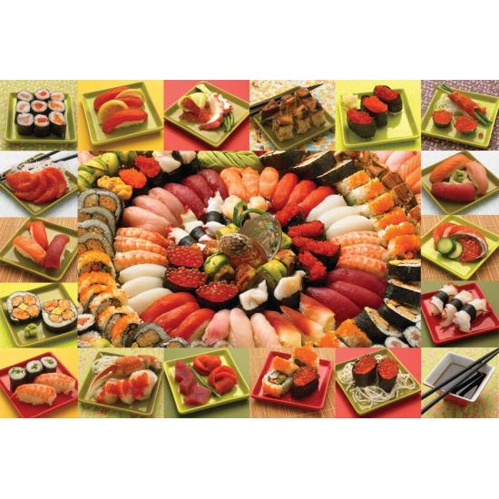 Puzzle Cobble Hill Sushi Collage 2000 Peças