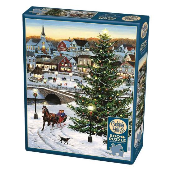 Puzzle Cobble Hill Árvore de Natal  XXL 500 peças