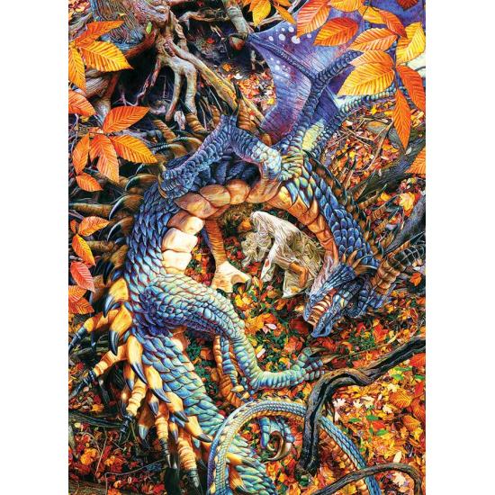 Puzzle Dragão de Cobble Hill Abby 1000 peças Puzzle Dragão de Cobble Hill Abby 1000 peças