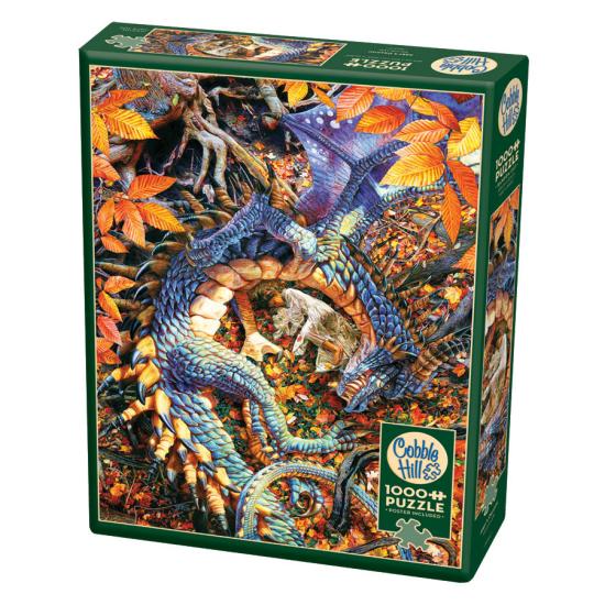 Puzzle Dragão de Cobble Hill Abby 1000 peças Puzzle Dragão de Cobble Hill Abby 1000 peças
