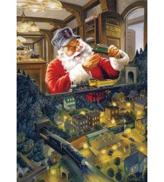 Puzzle Cobble Hill Santa's Railway XXL 500 Pc