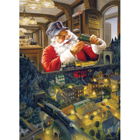 Puzzle Cobble Hill Santa's Railway XXL 500 Pc Puzzle Cobble Hill Santa's Railway XXL 500 Pc