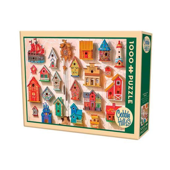 Puzzle Cobble Hill Cuckoo Cat and Friends 1000 peças