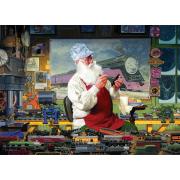 Puzzle de 1000 peças do passatempo do Papai Noel de Cobbl