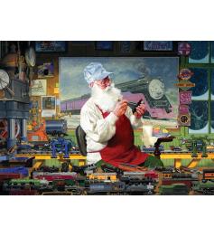 Puzzle de 1000 peças do passatempo do Papai Noel de Cobbl