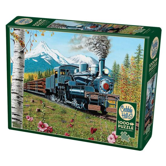 Puzzle Cobble Hill O Trem Carregado 1000 Peças