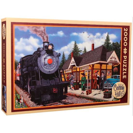 Puzzle Cobble Hill Kirkland Lake Station 2000 peças