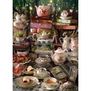 Puzzle Cobble Hill Mad Hatter's Tea Party 1000 peças