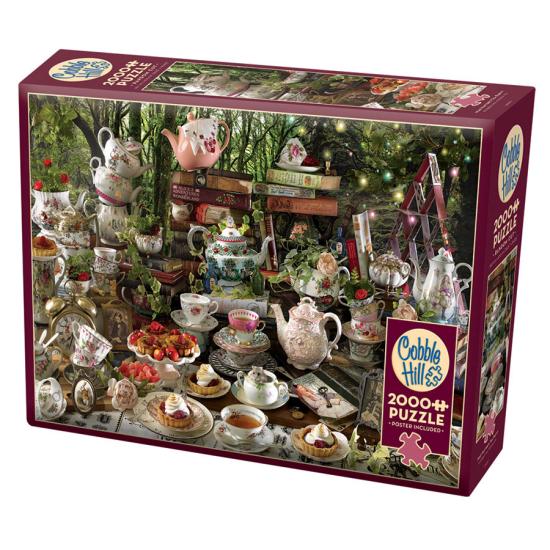 Puzzle Cobble Hill Mad Hatter's Tea Party 2000pç