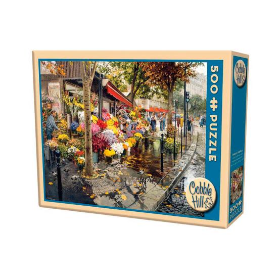 Cobble Hill Puzzle Flores de Outono em Paris 500 Peças
