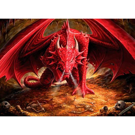 Puzzle Cobble Hill Red Dragon's Lair 1000 peças