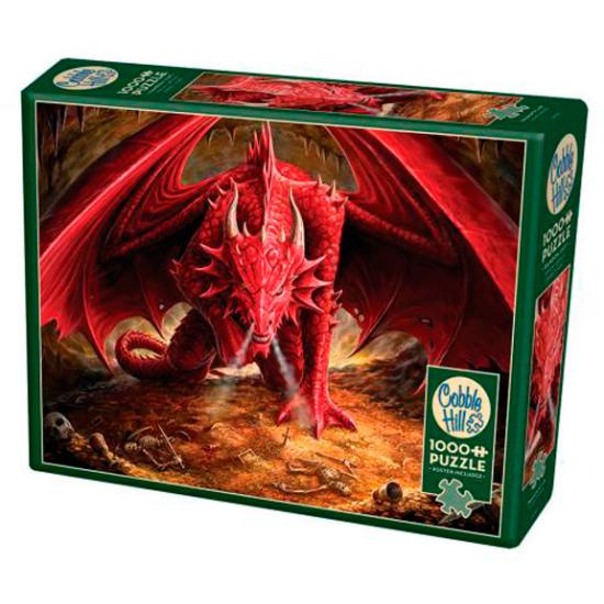 Puzzle Cobble Hill Red Dragon's Lair 1000 peças