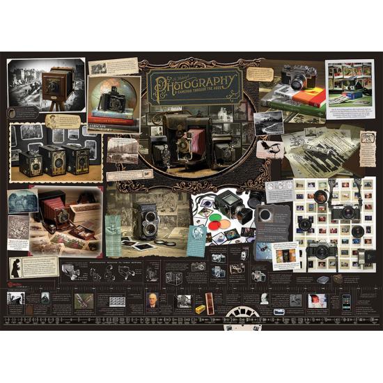 Puzzle de 1000 peças sobre história da fotografia de Cobb
