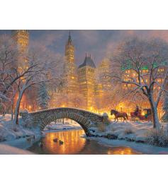 Puzzle Cobble Hill Winter in the Park XXL 500 peças