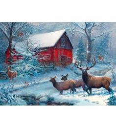 Puzzle Cobble Hill Winter Magic 1000 peças