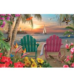 Puzzle Cobble Hill Paradise Island XXL 500 peças