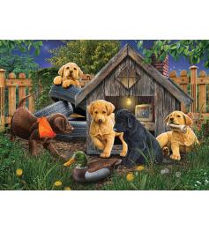 Puzzle de 1000 peças Cobble Hill The Puppy House