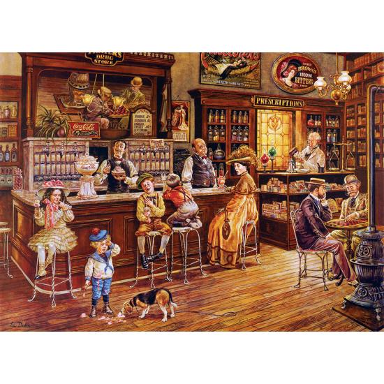 Puzzle de 1000 peças Cobble Hill The Pharmacy