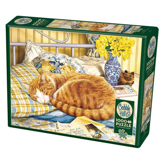 Puzzle Cobble Hill The Cat Flora 1000 Peças