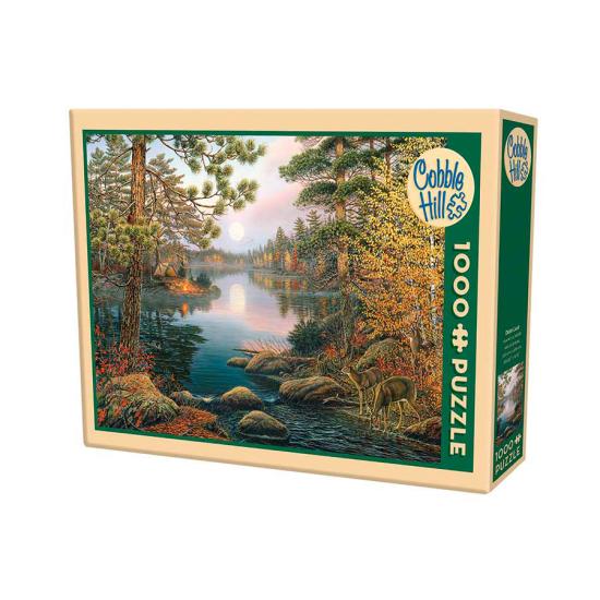 Puzzle Cobble Hill Deer Lake 1000 peças