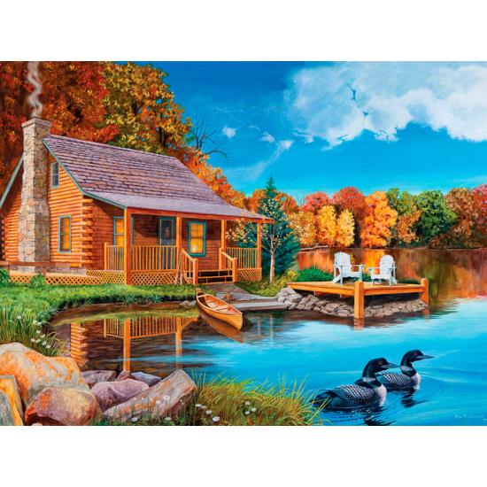 Puzzle XXL Cobble Hill Loon Lake 500 peças