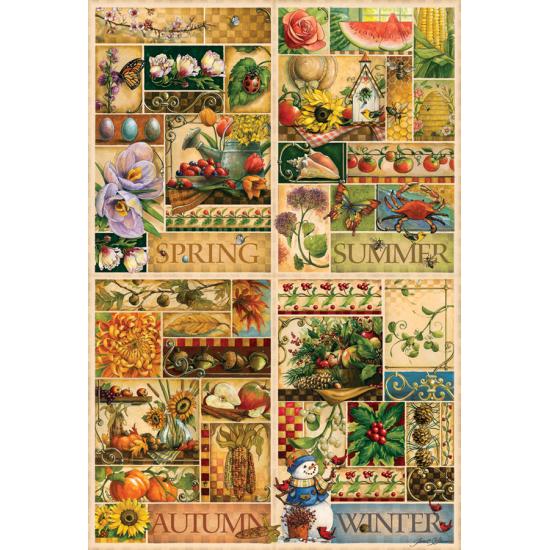 Puzzle Cobble Hill The Four Seasons 2000 Peças