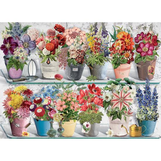 Puzzle Cobble Hill Plantadores de nas Prateleiras de 1000 Puzzle Cobble Hill Plantadores de nas Prateleiras de 1000